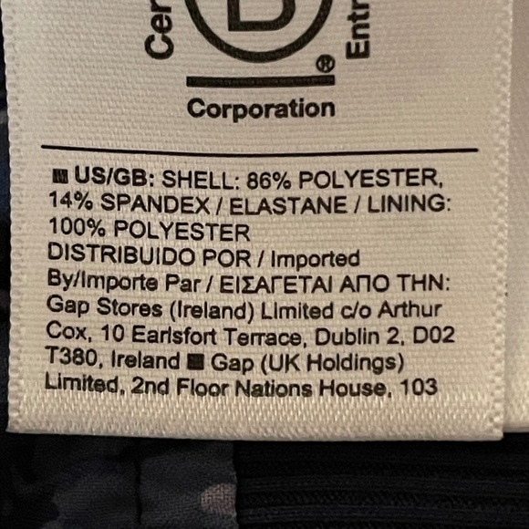 Athleta Brooklyn Bomber Jacket II Navy Blue Camo Full Zip Lined Stretch size XS - Picture 10 of 11